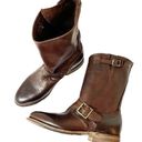 Krass&co Vintage Shoe  Brown Leather Side Buckle Boots Women’s Size 6 Made in USA Photo 13