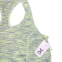 Xersion NWT  white, green, and yellow tank top size Medium Photo 4