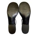 Jil Sander Black Leather Studded Flat Sandals Shoes Photo 7