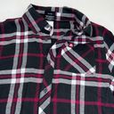 Airwalk NWT  100% cotton Flannel black red white Large Photo 1