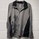 The North Face Grey Floral Half Zip Photo 0