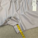 Good American  Faux Leather Shorts Lilac Whisper 3 equals L Photo 9