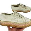 Superga  2790 Cotropew Light Sand Beige Canvas Colour Rope Platform Sneakers 8.5 Photo 0