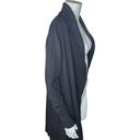 Isaac Mizrahi  Live! Shawl Collar Sweater Cardigan w/ Pockets Pitch Black Medium Photo 6