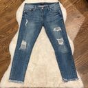 Just Black Denim Distressed Jeans Photo 0