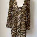 St. John St.‎ John Swimwear Cover-up Women's Small Zebra Tunic Dress Multicolor NWT Photo 0