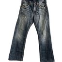 Silver Jeans Grayson Straight Leg jeans distressed baggy grunge edgy punk Photo 5