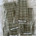 Comfy And Ready Plaid Skorts In Mint Green Size Large Photo 13