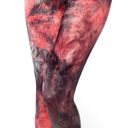 Blackmilk NWOT  Leggings Fairy Paint Red Black Brown Metallic Leggings Photo 3