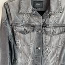 Rails  stars knox black faded oversized denim jacket size XS revolve Photo 5