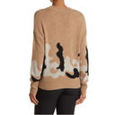 360 Cashmere  Leannah Printed Wool Blend Sweater Photo 2