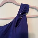 Trina Turk  Swim Getaway One-Piece Bathing Suit in Solid Royal Blue Sz 6 NWT Gift Photo 4