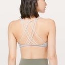 Lululemon  Free To Be Zen Bra - Heathered Gray Photo 2