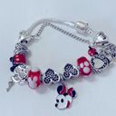 Disney  Mini Mouse Silver Charm Bracelet Photo 8