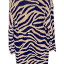 Band of Gypsies Tiger Print  Faux Fur  Duster Cardigan  Size Medium Oversized Photo 2