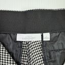 David Dart Black White Houndstooth Straight Leg Slack Pants Size 6 Photo 5