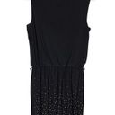 White House | Black Market  Black Sleeveless Studded Skirt Casual Dress Size XS Photo 12