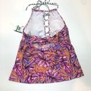 The Cove Salt +  LILAC Hawaii Printed Tankini Swim Top Photo 4