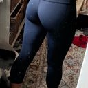 Lululemon Navy Blue Cropped Leggings Photo 3