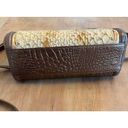 Brahmin  Carrie Crossbody Bag Honey Carlisle Sold Out Purse Brown Metallic Photo 9