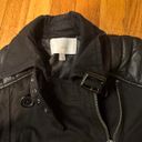 Walter Baker Leather Trench Jacket Photo 4