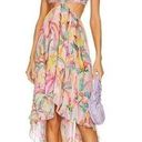 Rococo  SAND Rio Beaded High Low Dress Multicolor Tropical Women Size L New $594 Photo 0