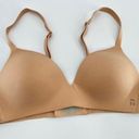 Second Skin Tommy John  Lightly Lined Wireless Bra Sz 32C Beige Photo 0