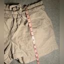 Daytrip  khaki paper bag shorts size L Photo 4