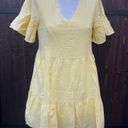 Fancyinn  yellow short sleeve dress Photo 1