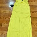 Lulus NWT Lulu’s Yellow Watch the Sunset Lime Green Maxi Dress XS Photo 10