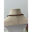 Boutique Red wood Pope Francis rosary Photo 2