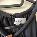 A.L.C. Nwot  Libra Maxi Dress 6 Small Black Halter Cutout A-Line Formal Photo 5