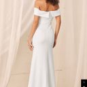 Lulus White Off The Shoulder Maxi Dress Photo 2