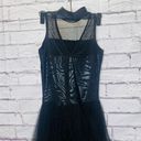 Revolution  Womens Mesh Skirt Black Unsteady Sleeveless Dancewear Dress Size SA Photo 3