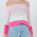 Princess Polly Willow Colorblock Balloon Sleeve Wool Blend Oversized Sweater Photo 0