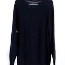 Lands'End  Drifter Navy Crewneck Sweater Men's XL Photo 0