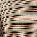 kim rogers Vintage  Fall Stripe Turtleneck Mock Neck Long Sleeve Top Photo 1