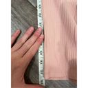 n:philanthropy  NWOT High Rise Pink Ribbed Flare Pants Size Small Photo 2