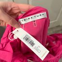 Trina Turk NWT  palm canyon dress midi in pink wildflower size medium Photo 3