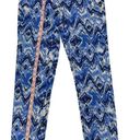 Francesca's Francesca’s Collection Ikat Blue White Skinny Pants Size 29 Style FR001T2 Photo 4