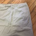 Pappagallo Beige Khaki Neutral Knee Length 12 Classic Pencil Skirt Photo 4