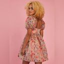 Dolls Kill NWT Sugar Thrillz My Winding Wheel Floral Organza Puff Sleeve Babydoll Dress XL Photo 15