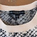 GUESS animal print cream sweater Photo 3