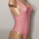 Wildfox New.  red stripe swimsuit. Small. Retail $178 Photo 2