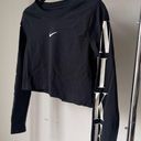 Nike Long Sleeve Crop Top 100% Cotton  Photo 1