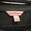 Juicy Couture bedazzled sweatshirt pull over sweater size large Photo 2