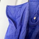 Zimmermann Dress Tropicana Asymmetric Linen Cutout Midi Electric Blue 4 NWT Photo 8