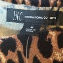 INC Leopard Print Step Hem Sweater Photo 5