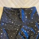 Strut this  Women’s Black with White Stars Full Length Leggings Photo 3