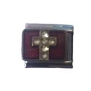 D’linQ Stainless Steel Cross Link Bracelet Charm Photo 0